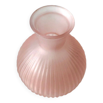 Vase Rose Opaline