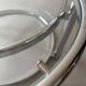 round and rotating coffee table in glass and chrome, design 1970