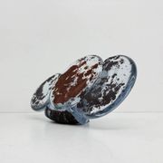 Mid-century abstract glass sculpture, 1970s