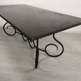 Iron and marble table 1950