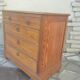 Handcrafted 5-drawer chest of drawers from the early 20th century