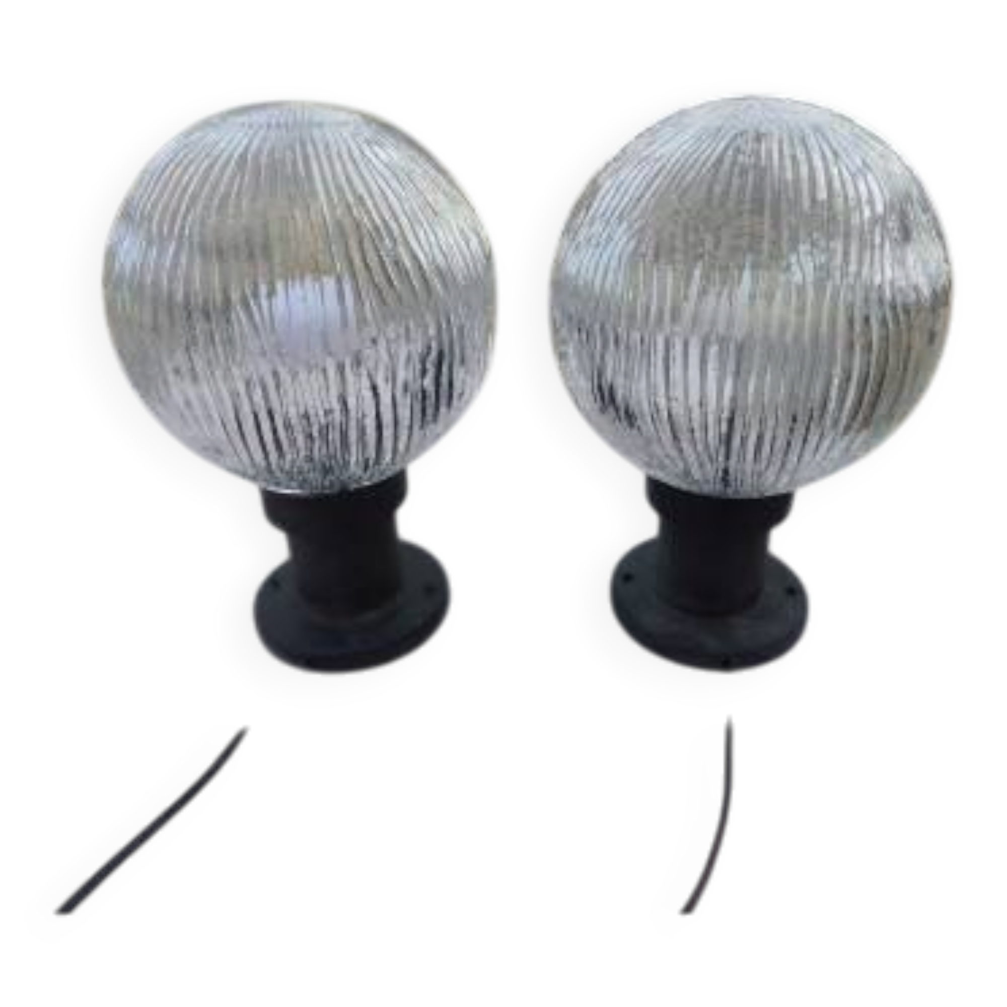 Paire de lampes industrielle