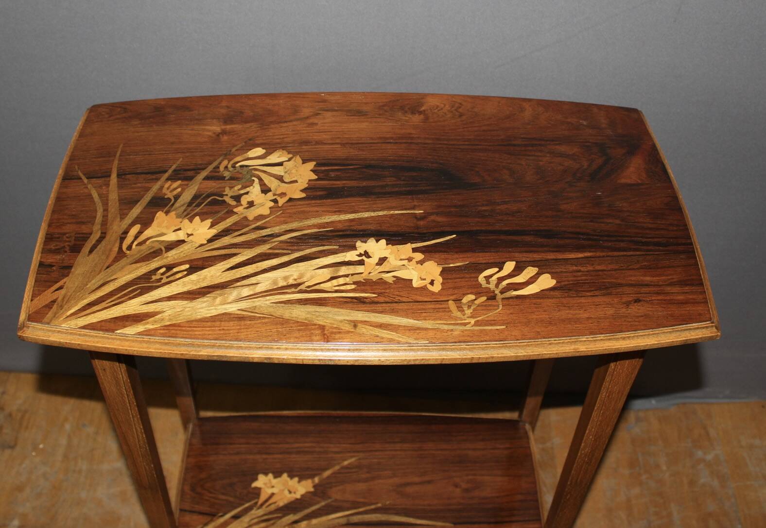 Art Nouveau side table by Emile Gallé