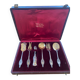 Solid silver mignardises cutlery set