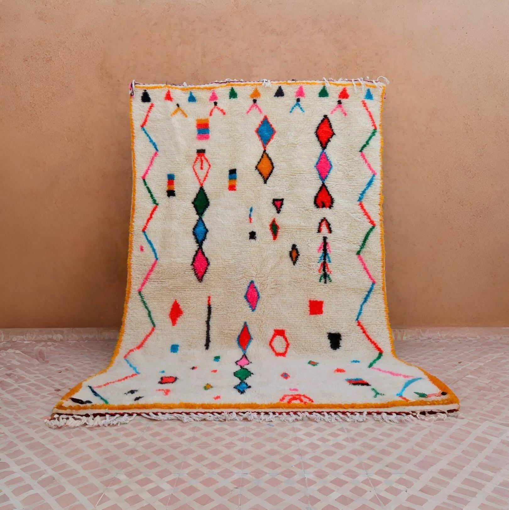 Traditional handmade Moroccan rug 2.5 x 1.5 m