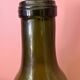Antique bottle made of thick glass