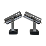 '70s wall light duo