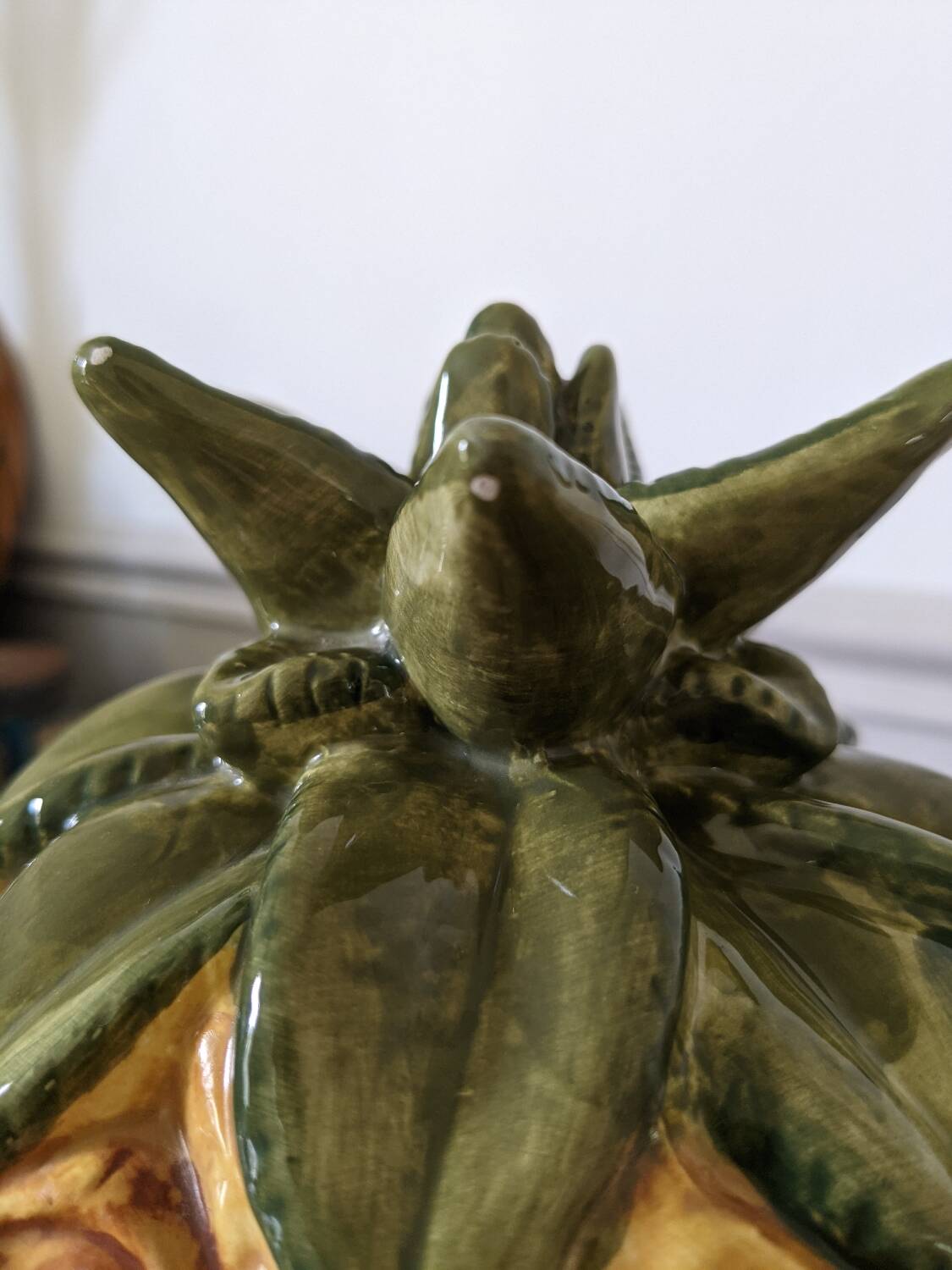 Ceramic pineapple ice bucket