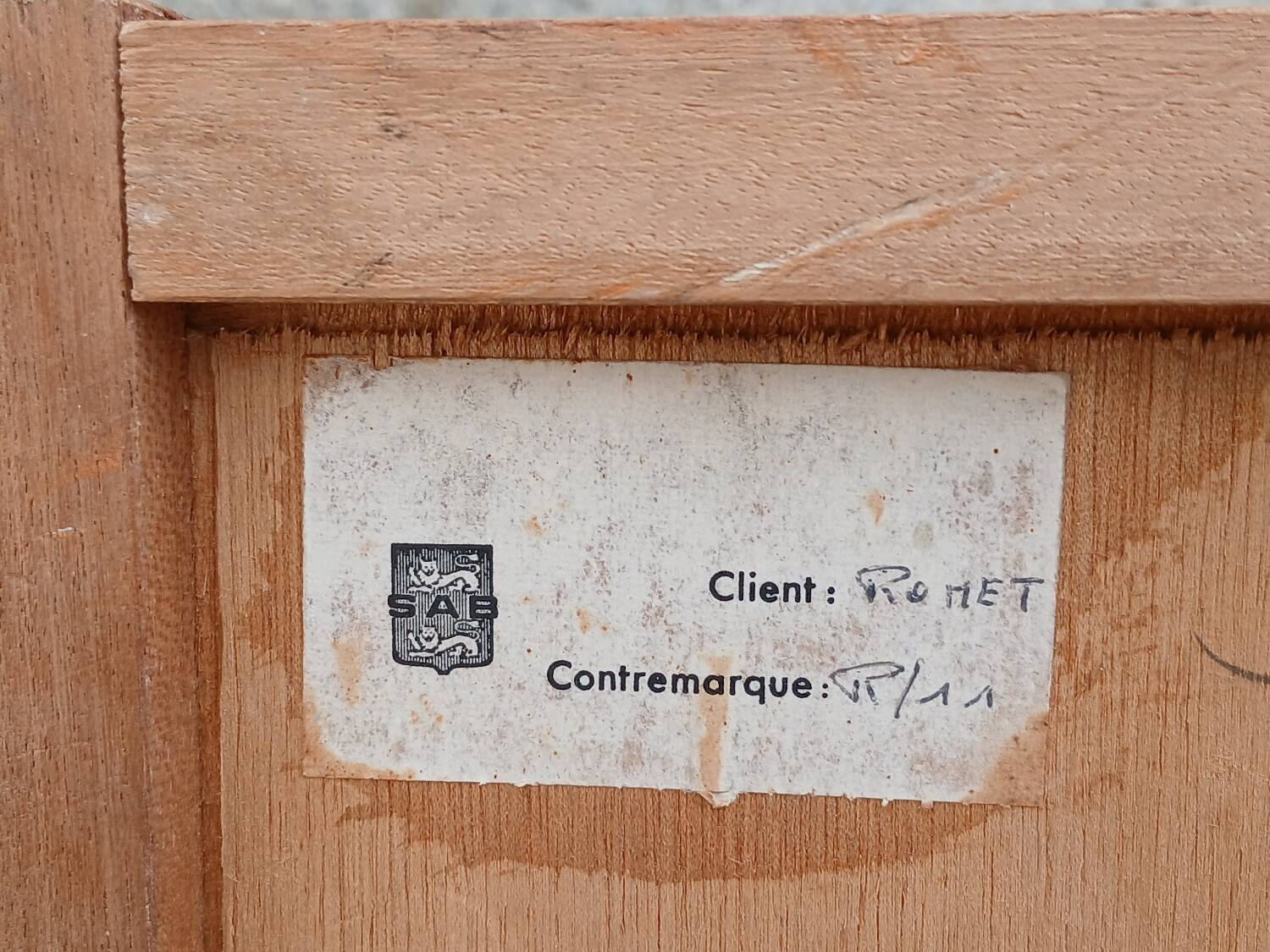 Commode Scandinave en teck, années 60