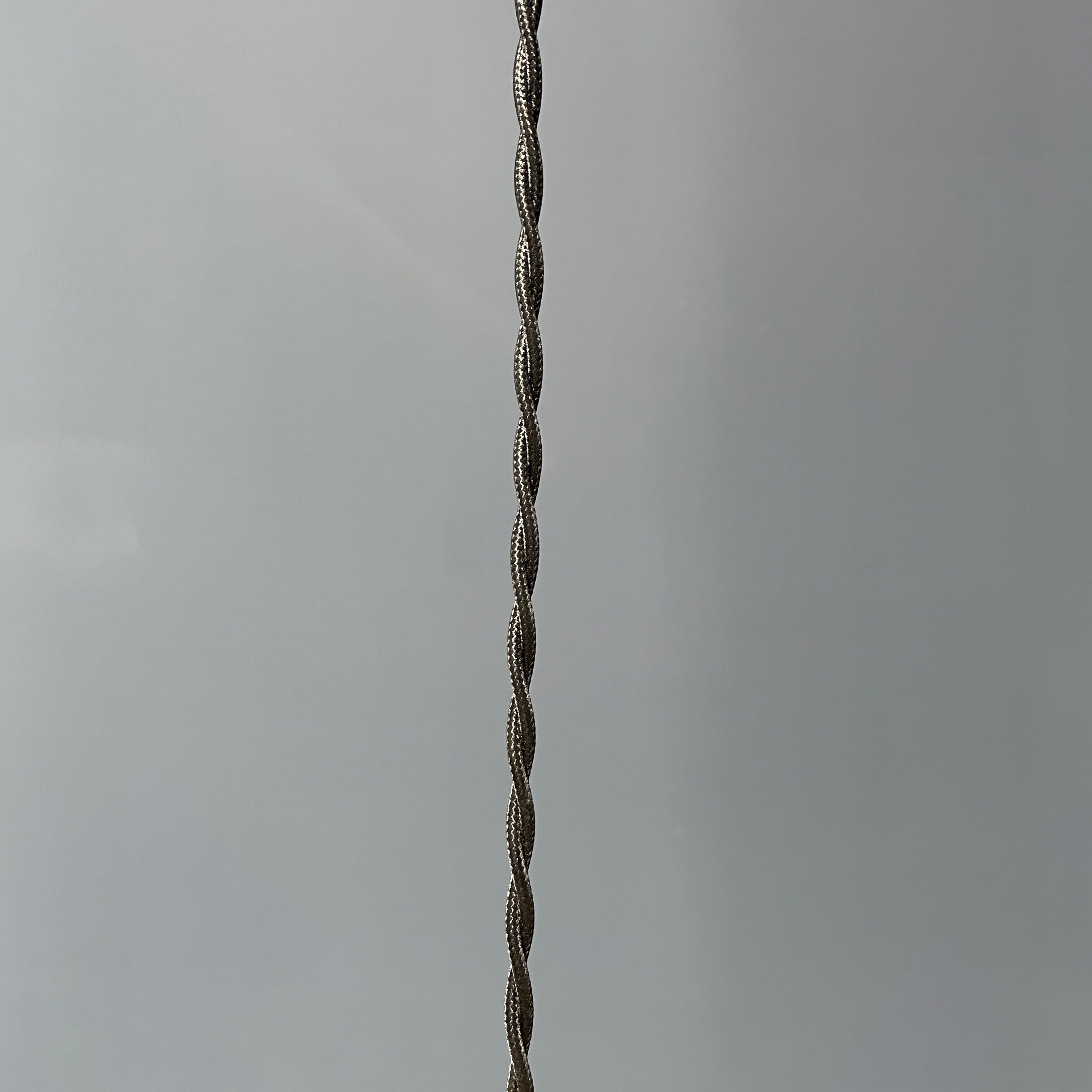 Old mercury glass hanging lamp with brass fixture