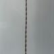 Old mercury glass hanging lamp with brass fixture