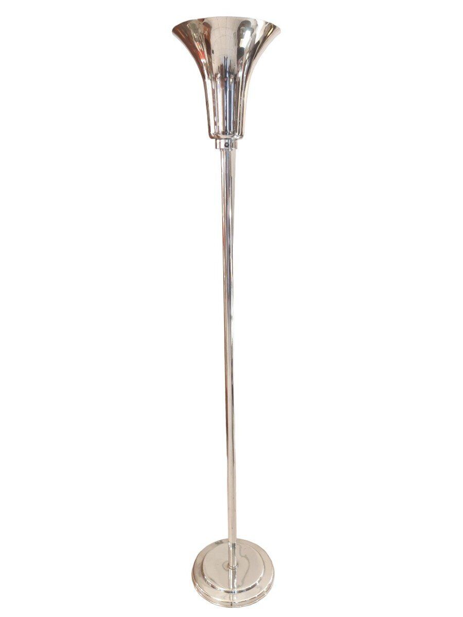 Chrome floor lamp 1930