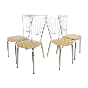 lot de 4 chaises vintage