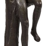 Jean-Pierre Alaux - Bronze Sculpture - Woman sitting on a branch - Signed
