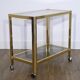 Brass and glass service 1970