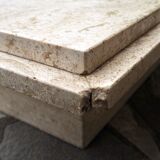 Table basse en travertin