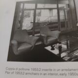 Vintage ivory fabric armchair, Italy