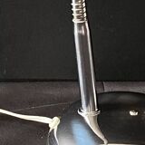 Lampe à poser articulée sur flexible métal chromé vintage 70's