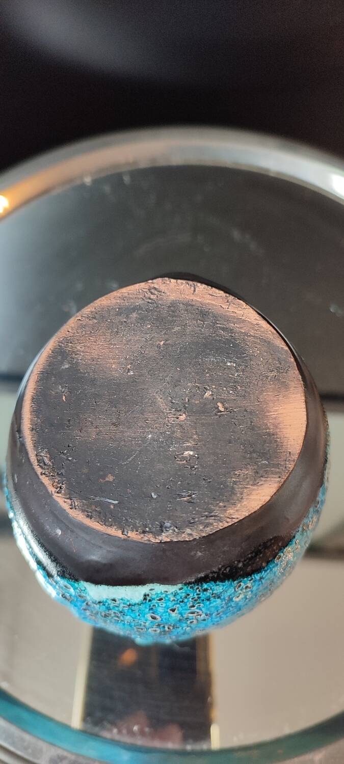 Small ceramic milk jug Cyclope Emaux des Glaciers