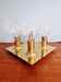 Tubular ceiling light in brass, Cosack Leuchten, 1970