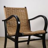 Pair of vintage armchairs by Erich Dieckmann, 1940