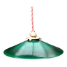 Green opaline pendant light