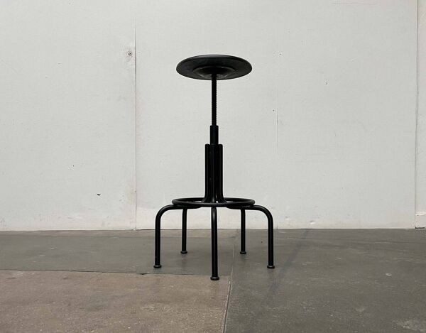 Tabouret pivotant industriel allemand de Lambert