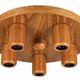 1960s 1970s Ceiling Lamp Brutalist Japandi Style Made in Germany