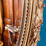 Grand miroir ovale