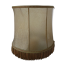 Lampshade large model in vellum / skin with fringes