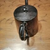 silver-plated teapot