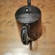 silver-plated teapot