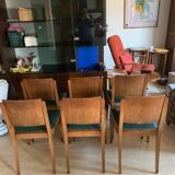 6 Art Deco style chairs