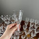 Service of 54 crystal glasses from Saint Louis, Cerdagne model, 20th century.