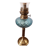 Blue kerosene lamp
