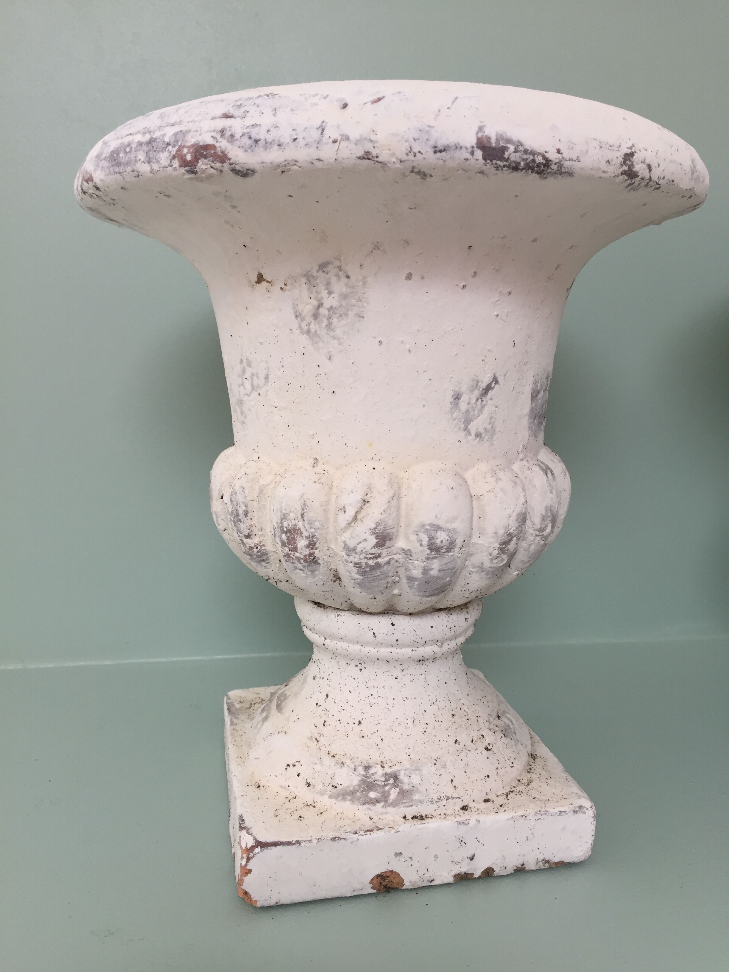 Pair of Medici vases, stone