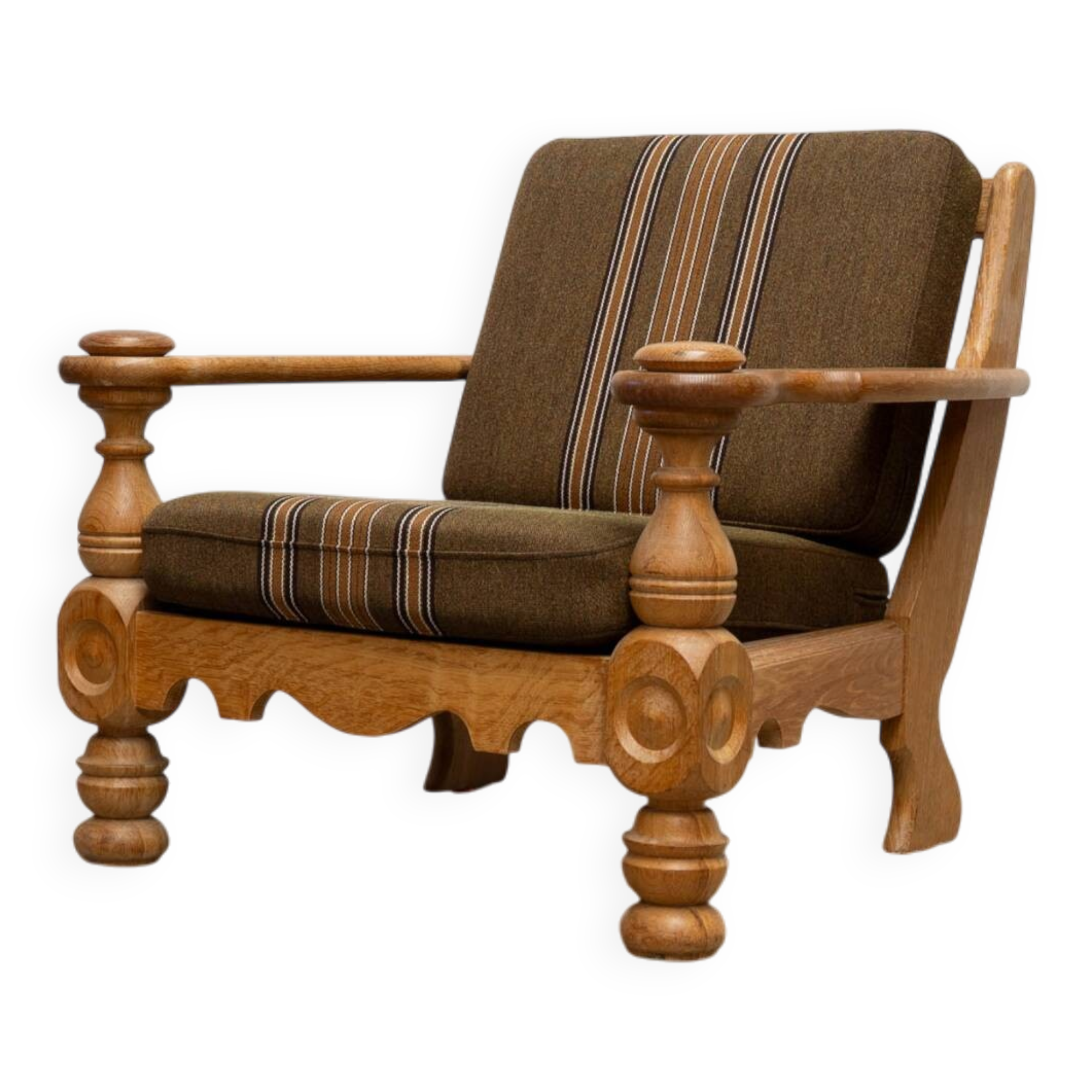 Danish Low Back Lounge Chair
