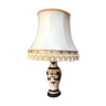 Ornate ceramic lamp