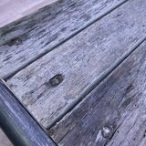 Pair of farm benches