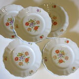 5 Germany porcelain dessert plates