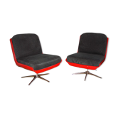 Paire de fauteuils Dinna Veb Mobel Kombinat, Allemagne années 1960