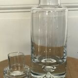 Old glass carafe