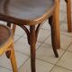 5 vintage bistro chairs
