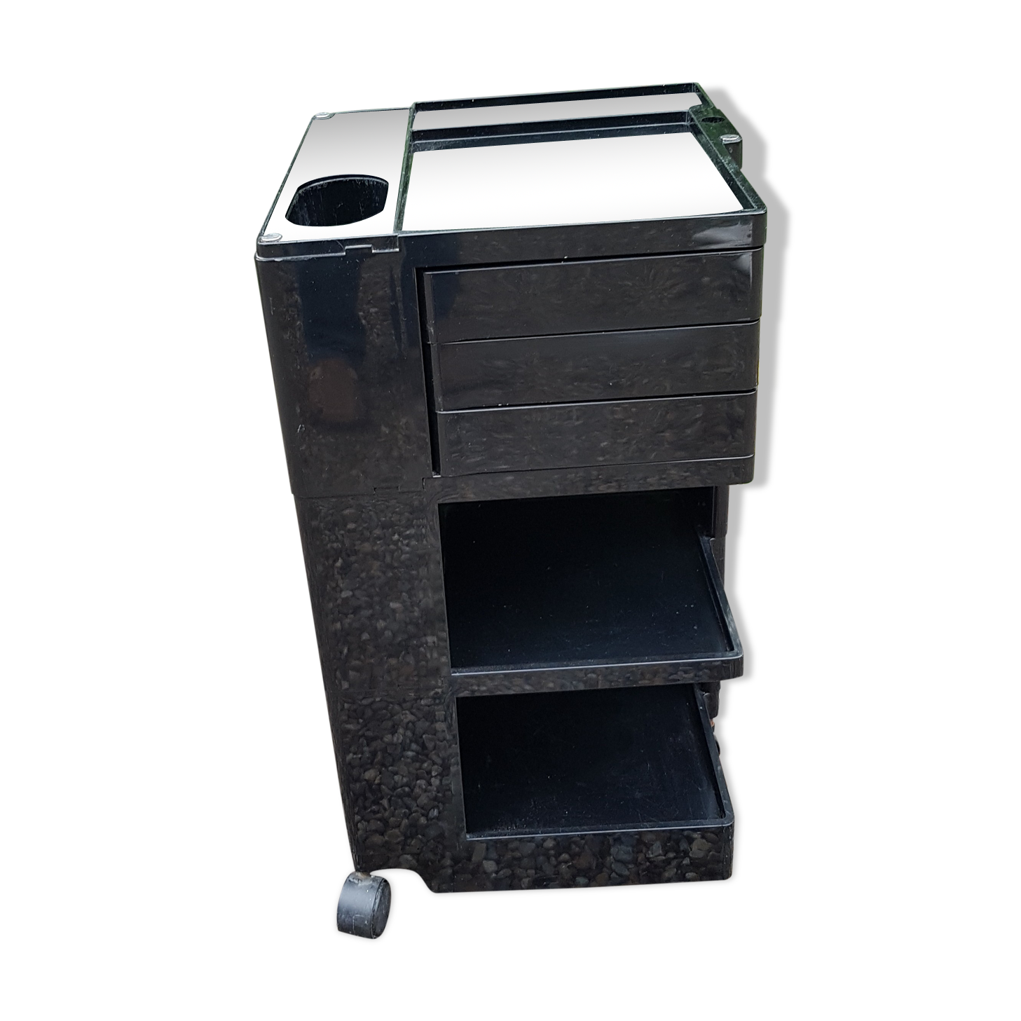 Joe Colombo black serving table