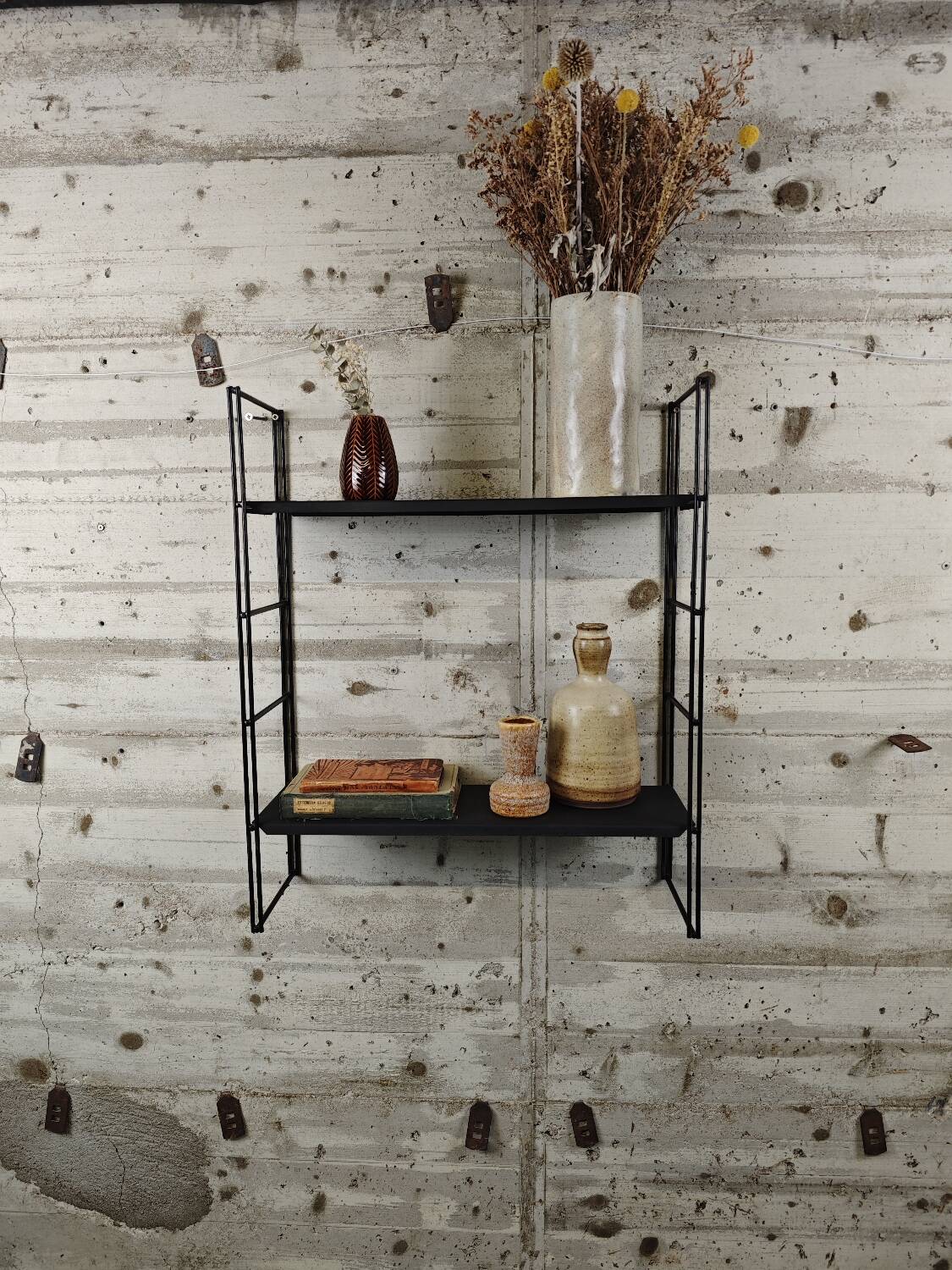 Vintage wall shelf