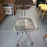 Chaise industriel M42 par henrie lieber pour flambo