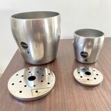 Champagne bucket 872 and ice bucket 871 edition alessi design luigi massoni & carlo mazzeri