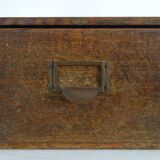 Ancien classeur en bois d'administration début XXème