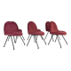 Serie de 6 chaises modèle 771 de Joseph-Andrè Motte édition Steiner