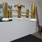 Vintage ceiling light by Leola Lighting Germany